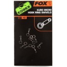Fox edges kuro micro Hook Ring Swivels