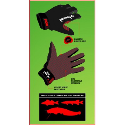 Fox Rage Power Grip Gloves