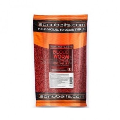 Sonubaits Blood Worm Fishmeal Feed Pellets 2 mm